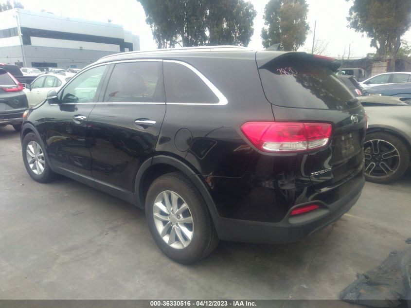 2018 KIA SORENTO LX - 5XYPG4A30JG347981