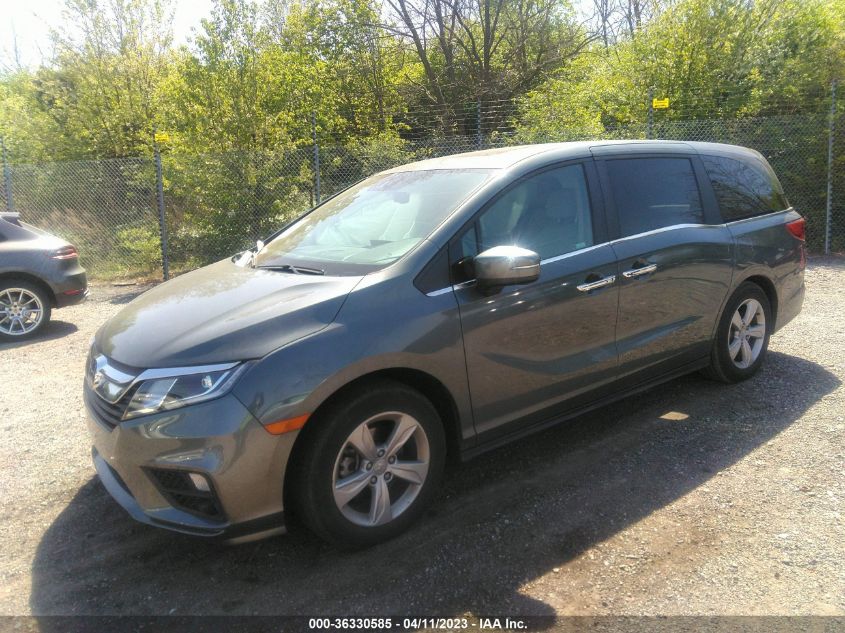 2020 HONDA ODYSSEY EX-L - 5FNRL6H77LB054520