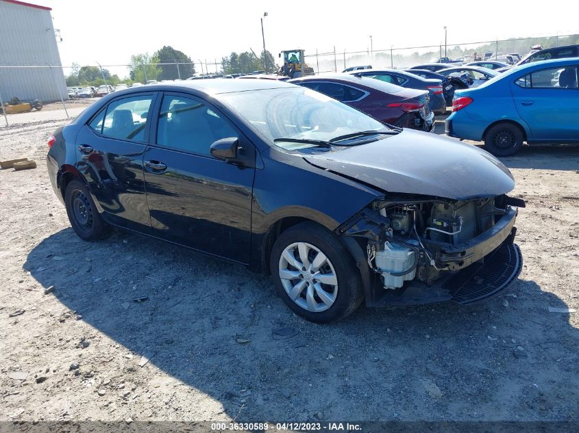 2016 TOYOTA COROLLA LE - 2T1BURHE6GC623883