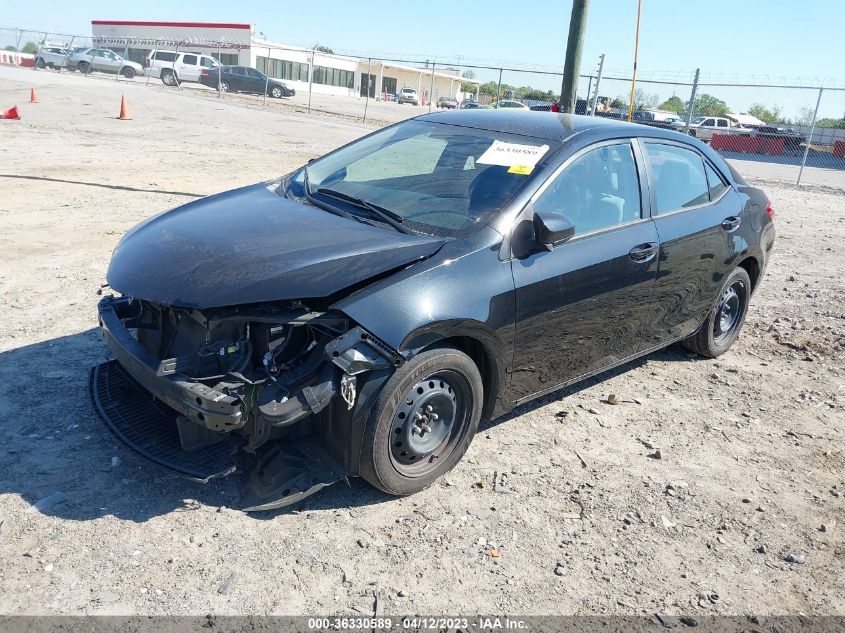 2016 TOYOTA COROLLA LE - 2T1BURHE6GC623883