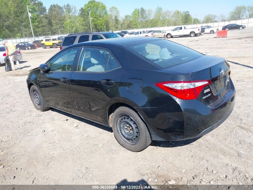 2016 TOYOTA COROLLA LE - 2T1BURHE6GC623883