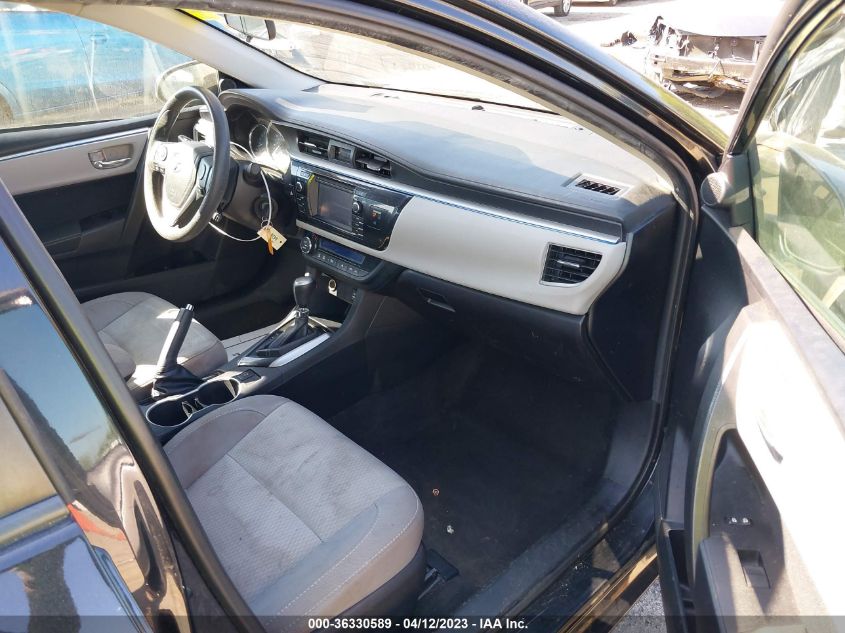 2016 TOYOTA COROLLA LE - 2T1BURHE6GC623883