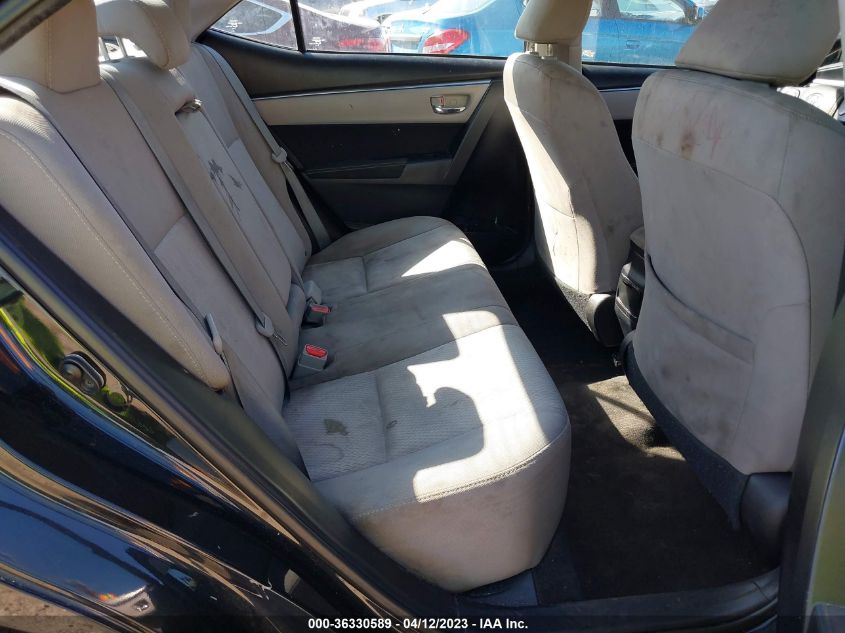 2016 TOYOTA COROLLA LE - 2T1BURHE6GC623883