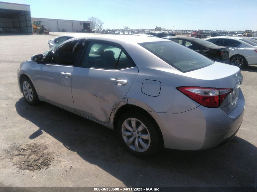 2014 TOYOTA COROLLA L/LE/S/S PLUS/LE PLUS - 2T1BURHEXEC098193