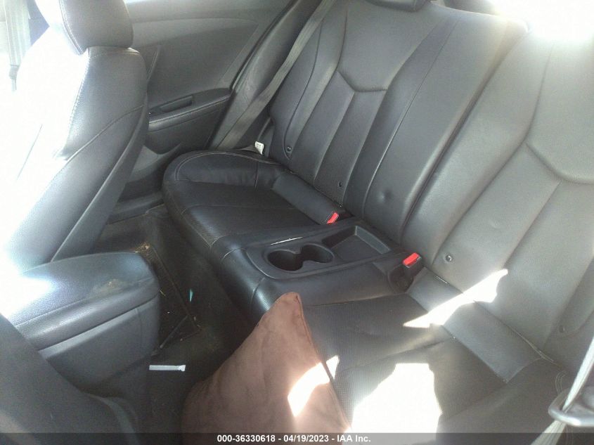 2013 HYUNDAI VELOSTER TURBO W/BLACK INT - KMHTC6AE1DU122006
