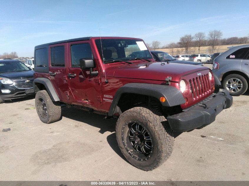 2013 JEEP WRANGLER UNLIMITED SPORT - 1C4BJWDGXDL589675