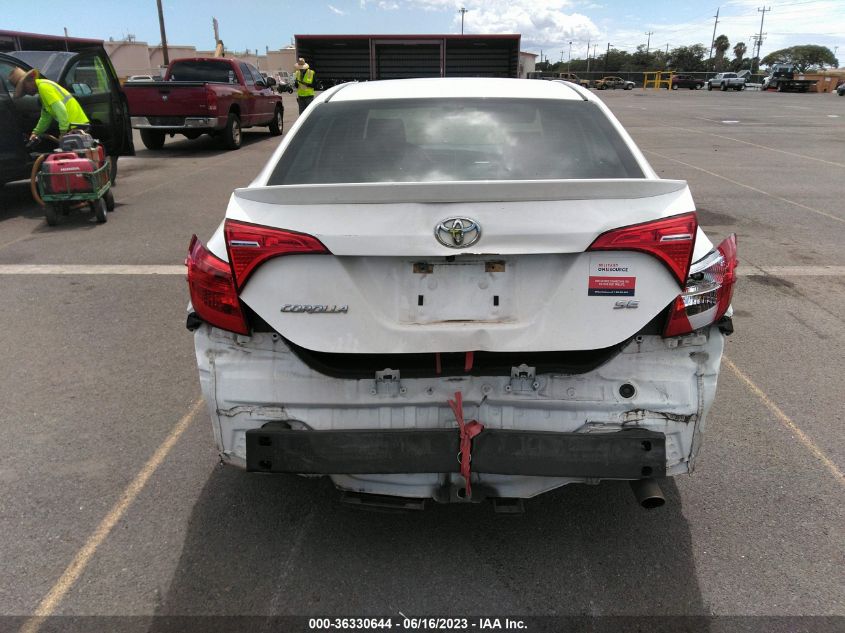 2017 TOYOTA COROLLA L/LE/XLE/SE - 5YFBURHE6HP646646