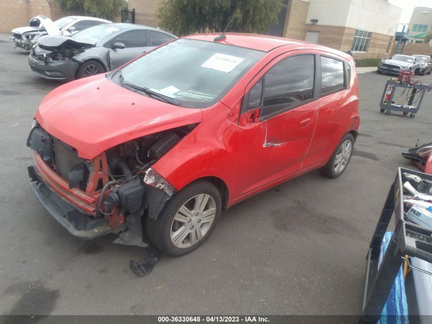 2014 CHEVROLET SPARK LT - KL8CD6S96EC535526