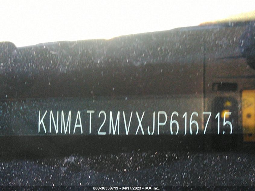 2018 NISSAN ROGUE SV - KNMAT2MVXJP616715