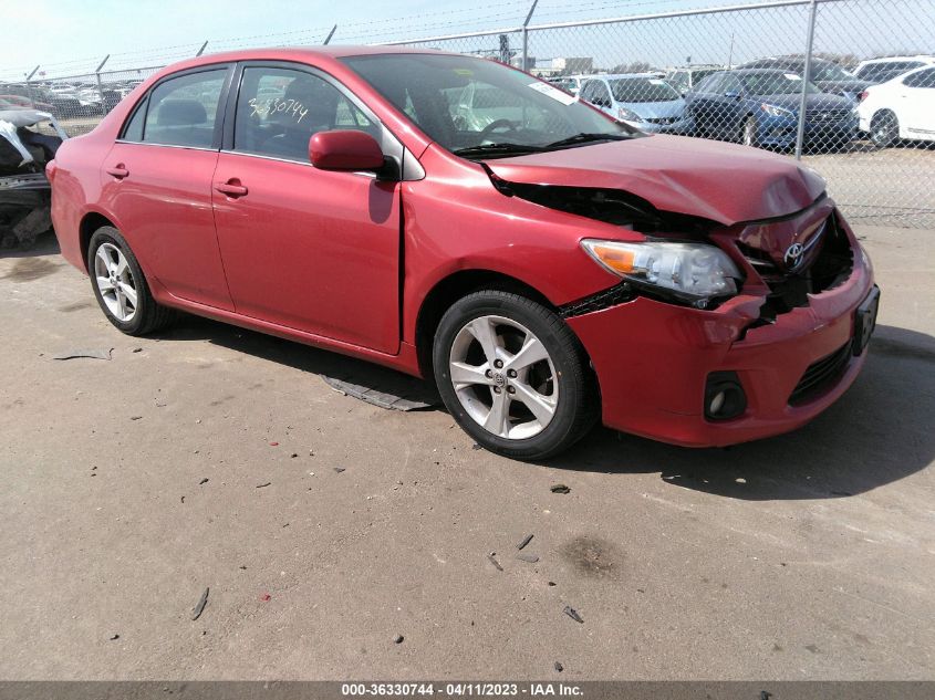 2013 TOYOTA COROLLA L/LE/S - 2T1BU4EE0DC921980