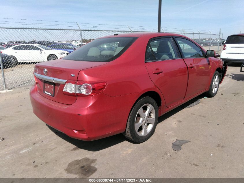 2013 TOYOTA COROLLA L/LE/S - 2T1BU4EE0DC921980