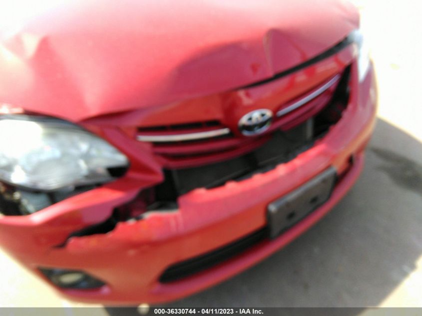2013 TOYOTA COROLLA L/LE/S - 2T1BU4EE0DC921980
