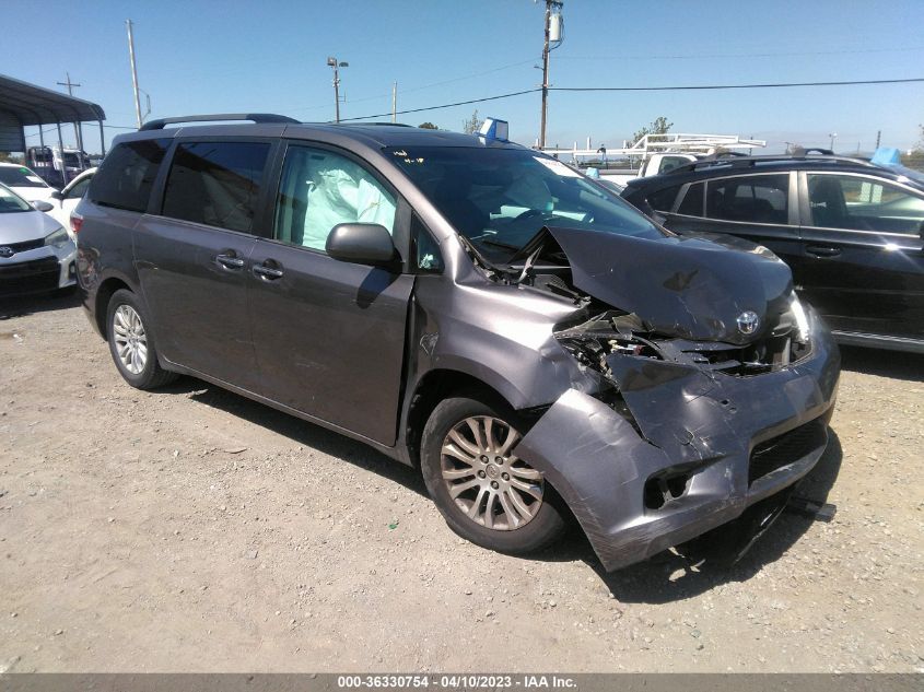 2016 TOYOTA SIENNA XLE/XLE AAS/LTD - 5TDYK3DC5GS692797