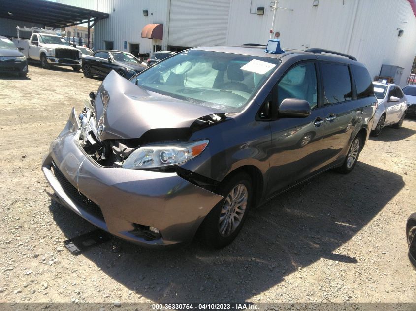 2016 TOYOTA SIENNA XLE/XLE AAS/LTD - 5TDYK3DC5GS692797