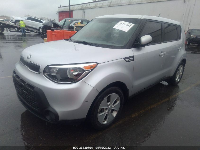 2015 KIA SOUL BASE - KNDJN2A20F7779224