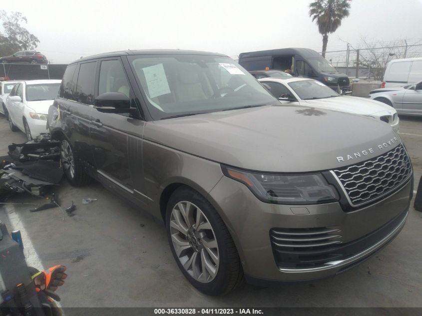 SALGS2SE8LA409206 LAND ROVER RANGE ROVER P525 HSE 2020