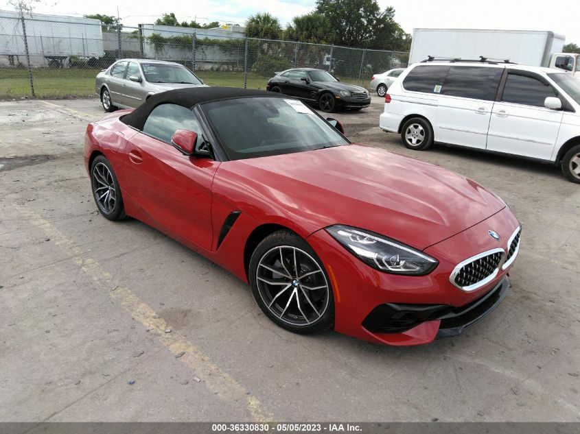 2022 BMW Z4 SDRIVE30I - WBAHF3C09NWX67037