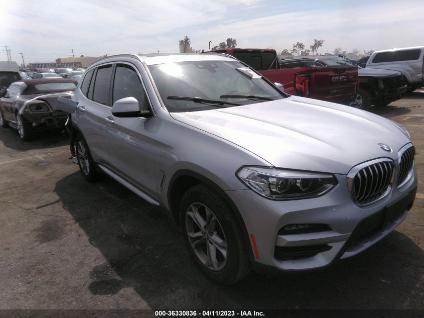 2021 BMW X3 SDRIVE30I - 5UXTY3C02M9G87780