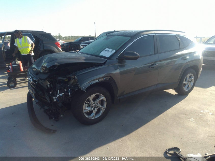 VIN 5NMJB3AE7NH140287 2022 HYUNDAI TUCSON SEL