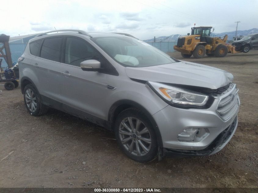 2017 FORD ESCAPE TITANIUM - 1FMCU9JD3HUA12716