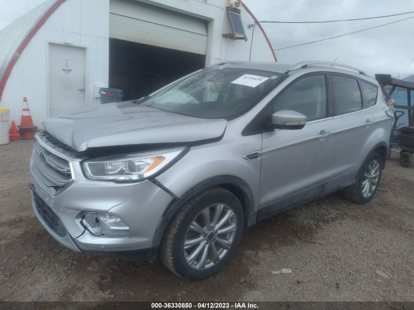 2017 FORD ESCAPE TITANIUM - 1FMCU9JD3HUA12716