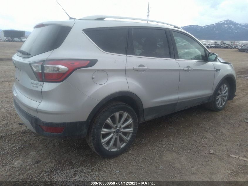 2017 FORD ESCAPE TITANIUM - 1FMCU9JD3HUA12716