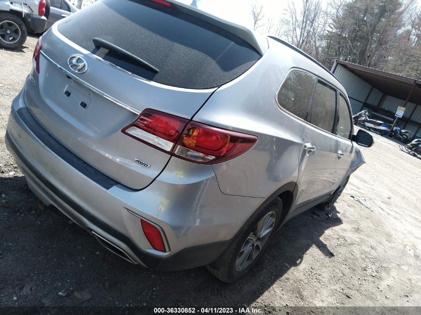 2017 HYUNDAI SANTA FE SE - KM8SMDHF8HU256724