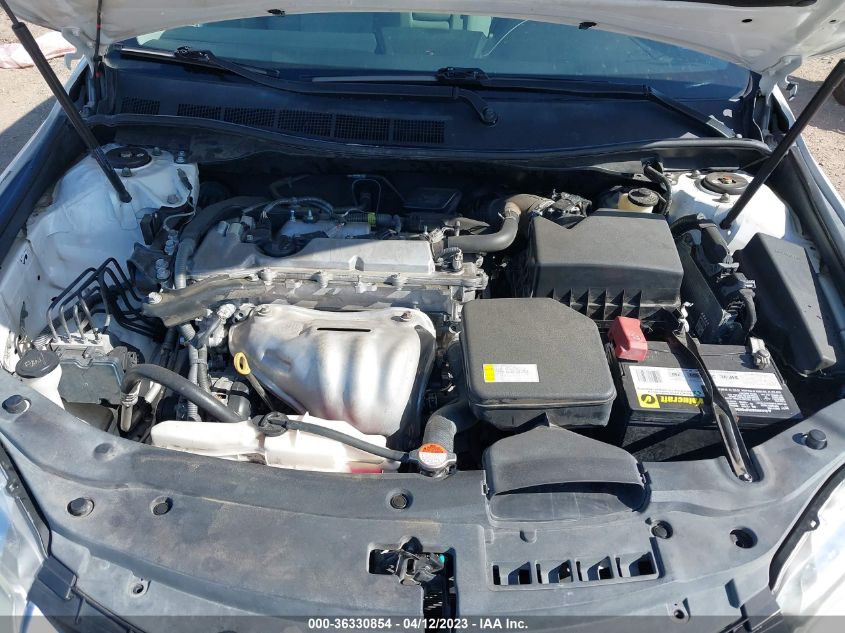 2016 TOYOTA CAMRY XLE/SE/LE/XSE - 4T4BF1FK9GR548105