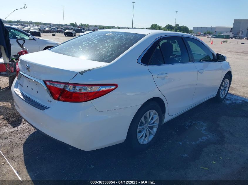 2016 TOYOTA CAMRY XLE/SE/LE/XSE - 4T4BF1FK9GR548105