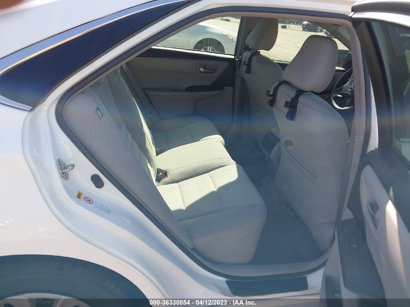 2016 TOYOTA CAMRY XLE/SE/LE/XSE - 4T4BF1FK9GR548105
