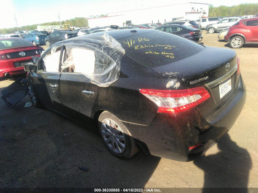 2015 NISSAN SENTRA SV - 3N1AB7APXFL684850