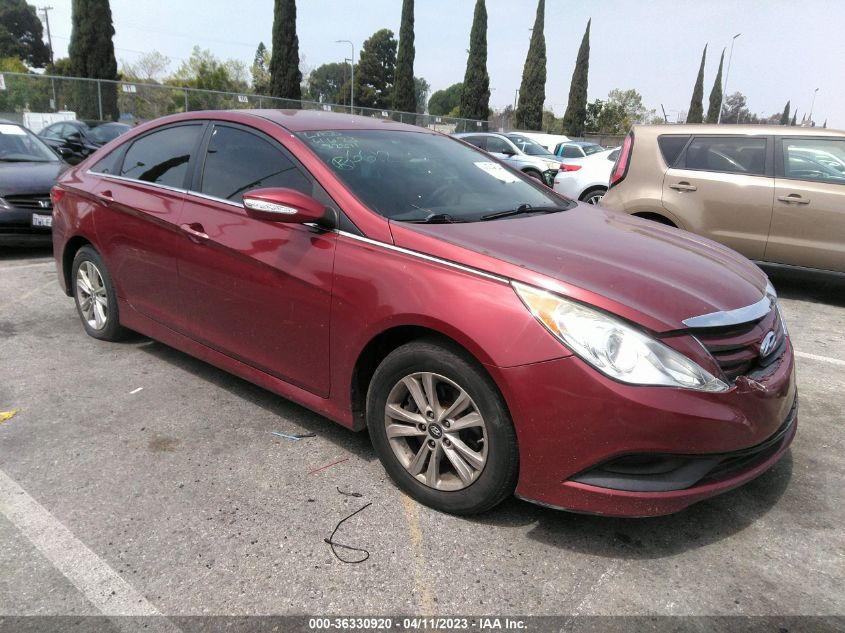 2014 HYUNDAI SONATA GLS - 5NPEB4AC0EH946612