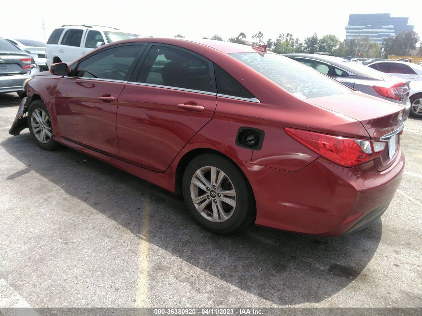 2014 HYUNDAI SONATA GLS - 5NPEB4AC0EH946612