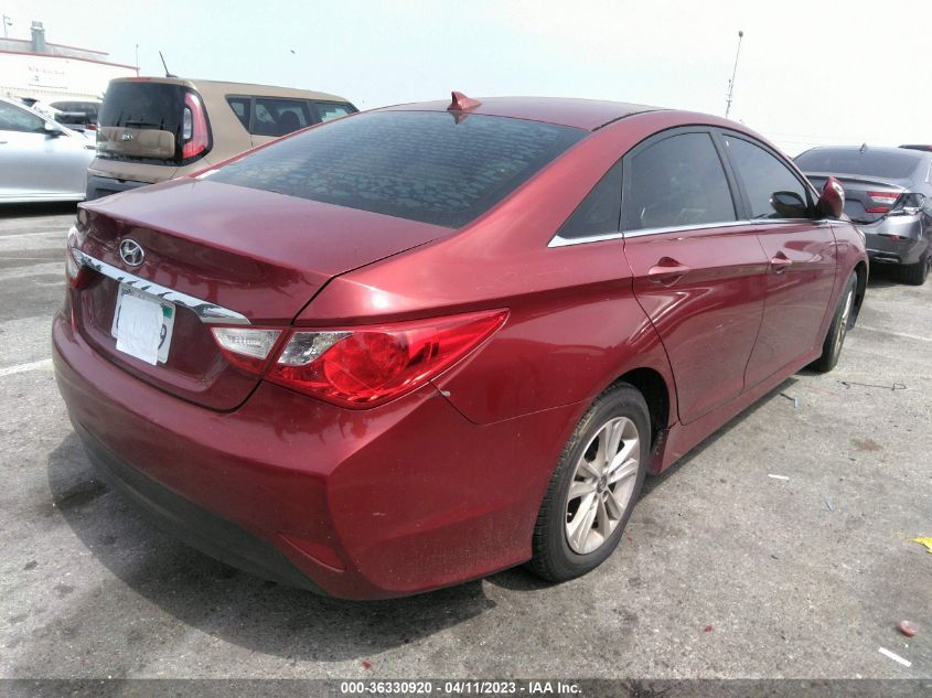 2014 HYUNDAI SONATA GLS - 5NPEB4AC0EH946612