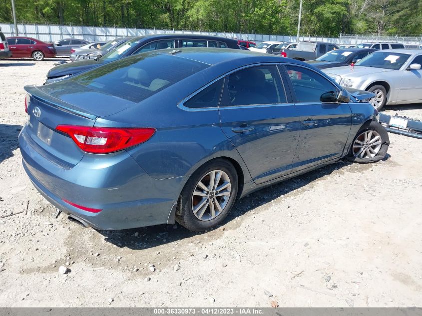 2016 HYUNDAI SONATA 2.4L - 5NPE24AF8GH416580