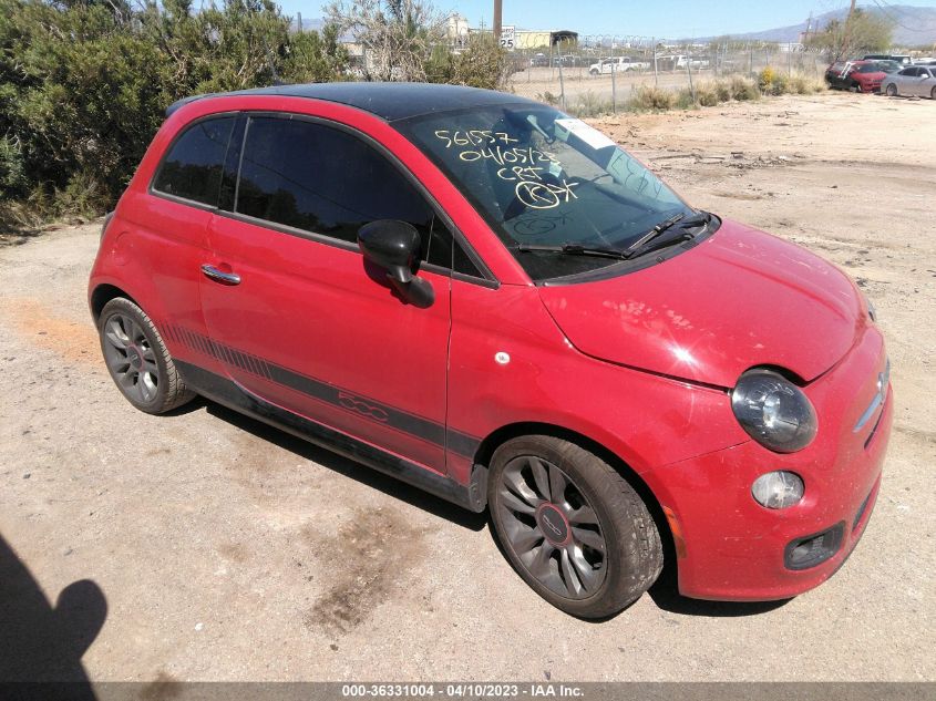 2017 FIAT 500 POP - 3C3CFFKR8HT643726