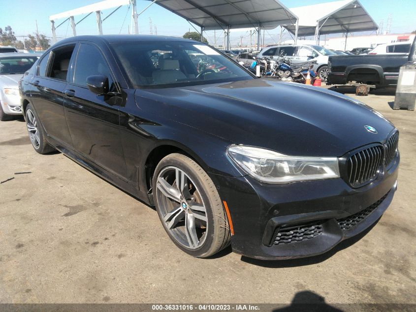 2016 BMW 7 SERIES 750I - WBA7F0C59GGM20391
