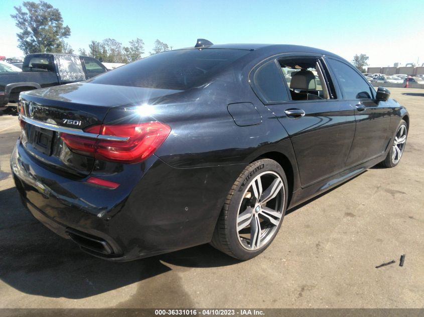 2016 BMW 7 SERIES 750I - WBA7F0C59GGM20391