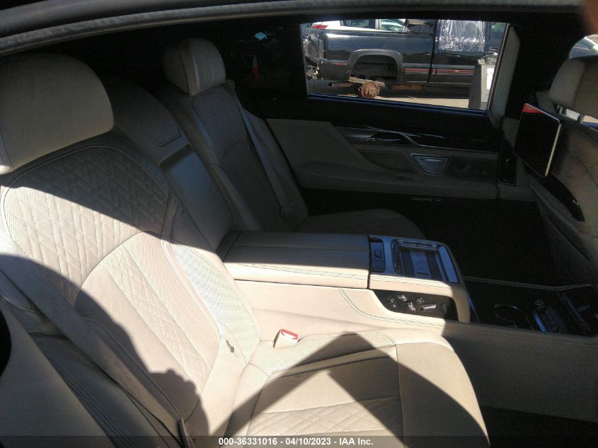 2016 BMW 7 SERIES 750I - WBA7F0C59GGM20391