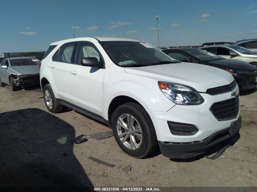 2017 CHEVROLET EQUINOX LS - 2GNALBEK0H1529764