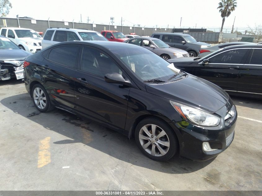 2013 HYUNDAI ACCENT GLS - KMHCU4AE9DU462246