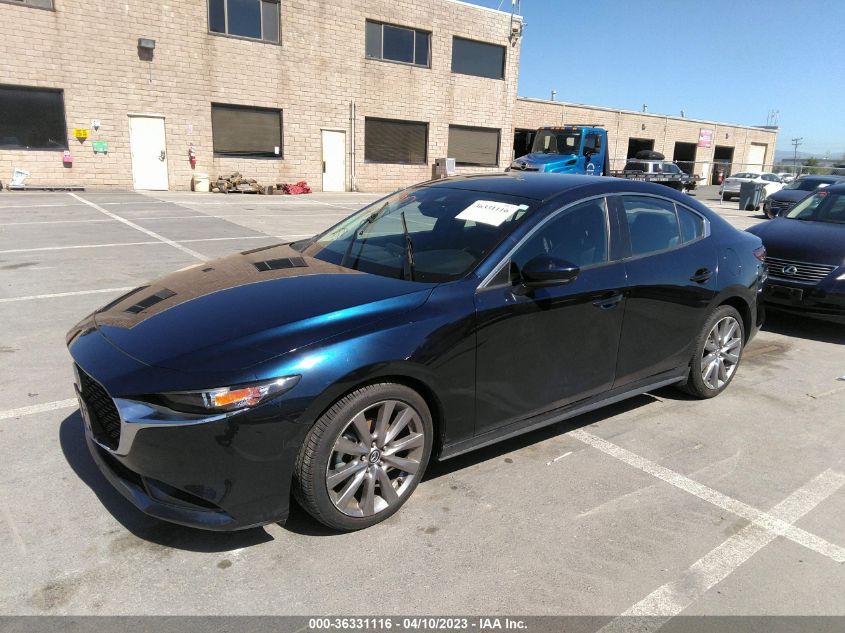 2019 MAZDA MAZDA3 SEDAN W/PREFERRED PKG JM1BPBDM2K1117010