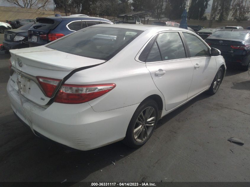 2015 TOYOTA CAMRY SE - 4T1BF1FK4FU104235