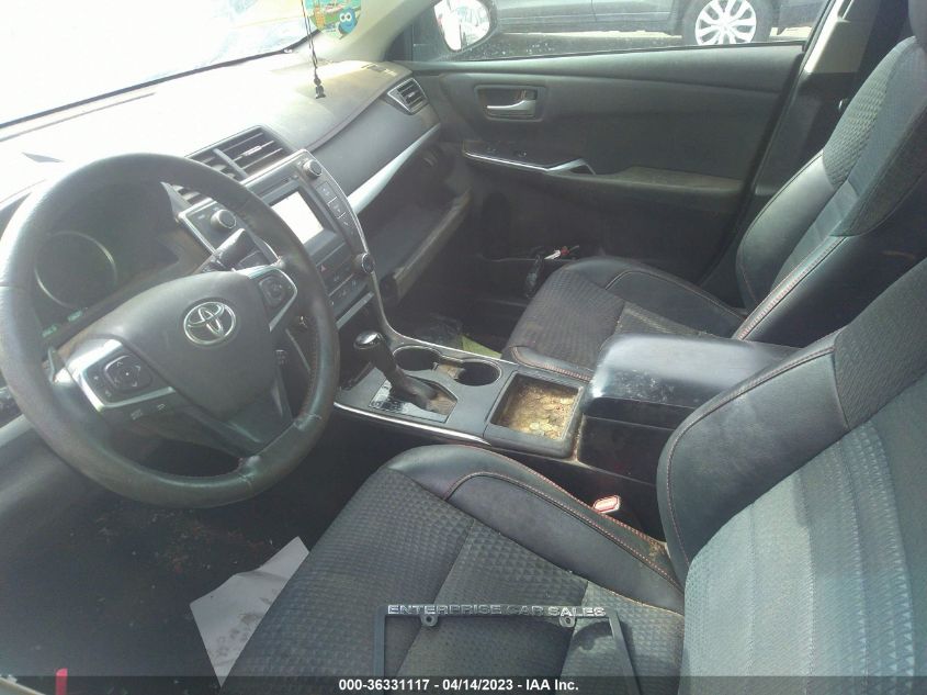 2015 TOYOTA CAMRY SE - 4T1BF1FK4FU104235