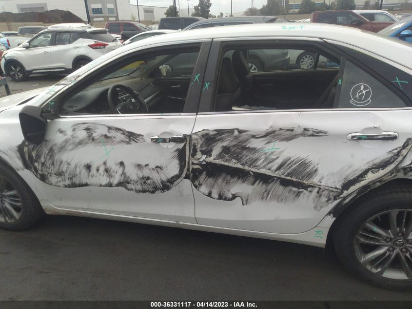 2015 TOYOTA CAMRY SE - 4T1BF1FK4FU104235