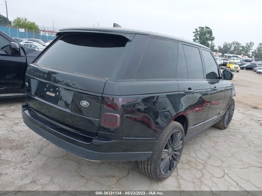 VIN SALGS2RU8MA456489 2021 LAND ROVER RANGE ROVER WESTMINSTER