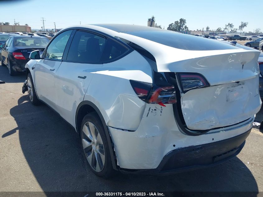 2022 TESLA MODEL Y LONG RANGE - 7SAYGDEE7NF361232