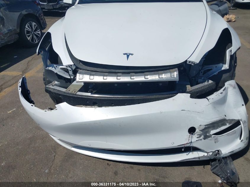2022 TESLA MODEL Y LONG RANGE - 7SAYGDEE7NF361232