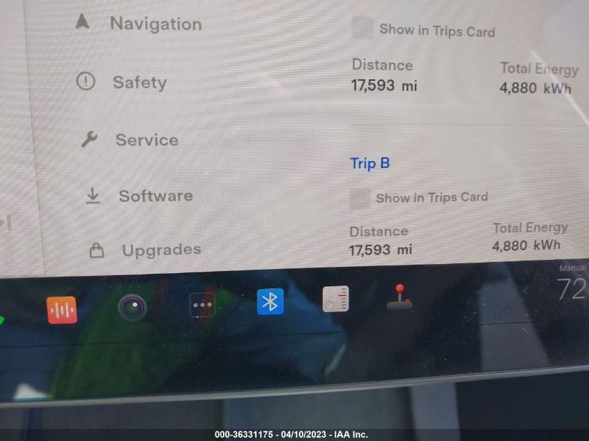2022 TESLA MODEL Y LONG RANGE - 7SAYGDEE7NF361232