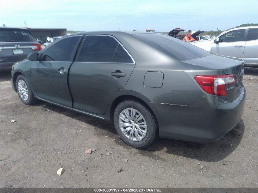 2013 TOYOTA CAMRY L/LE/SE/XLE - 4T4BF1FK9DR325008